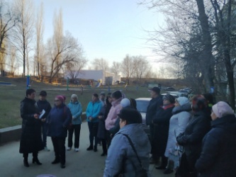 Ольга Сынкина проводит встречи с жителями Ленинского района